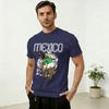 Mexico Soccer Fanart T Shirt for Unisex Pure Cotton Vintage TShirts Crewneck Tees Short Sleeve Clothing Printed