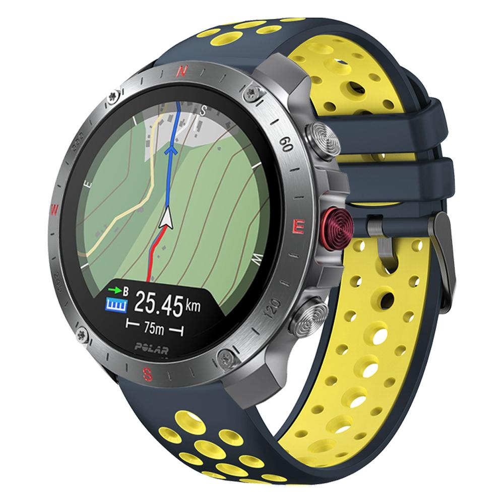 22mm Soft Breathable Sports Silicone Strap For POLAR Grit X2 Pro Titan Watch Band For Polar Vantage V3 M M2 Wristband Bracelet