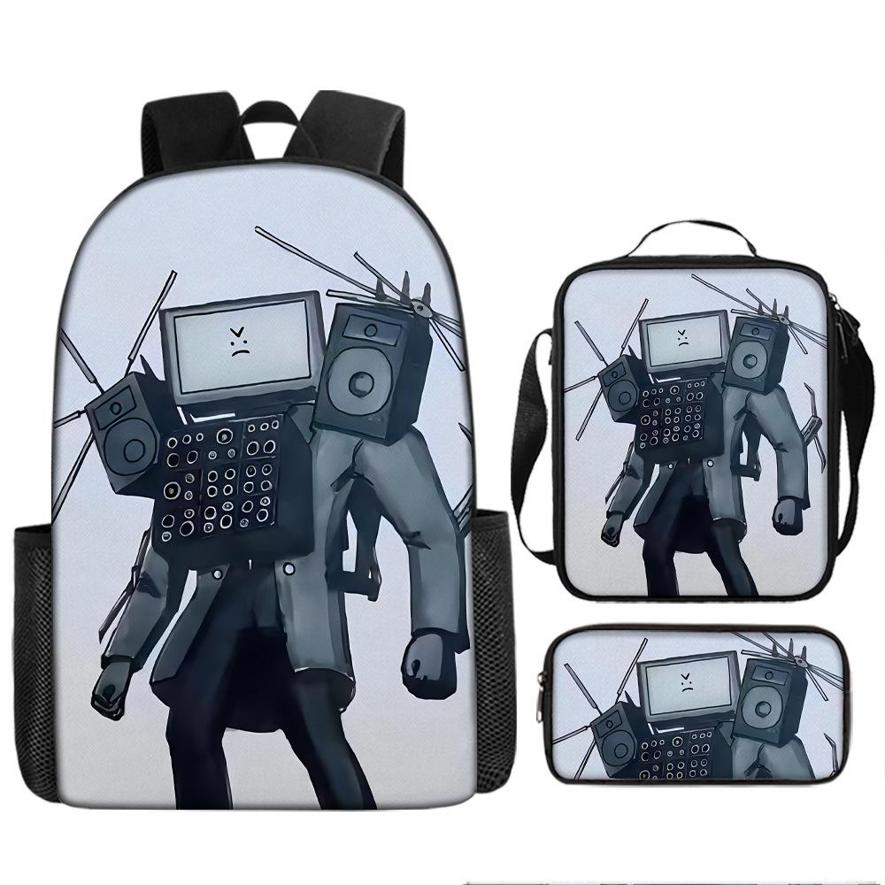 Audio Man School Bag Large Capacity Backpack Primary School Students 3rd To 6th Grade Junior High School Girls Backpack