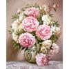 CHENISTORY Flower Coloring By Numbers Painting Set Acrylic Paints 40*50 Canvas Pictures Decorative Paintings Diy Crafts Gift
