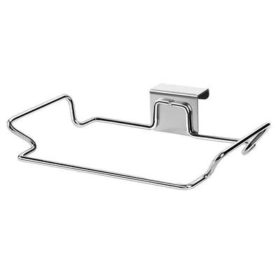 Wall-Mounted Garbage Bag Holder & Storage Rack