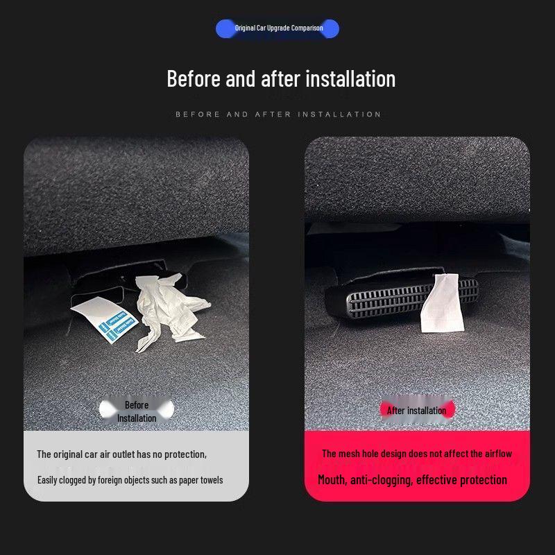 Fourth Gen Emgrand 25 Under Seat A/C Vent Cover Interior Accessory