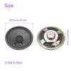DMiotech 8Ohm 57mm Diameter DIY Magnetic Speaker Internal Replacement Loudspeaker for DIY Speakers 0.5W Round,