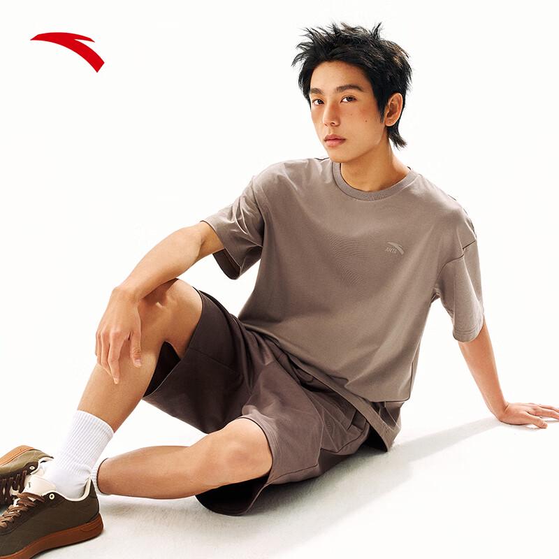 ANTA Unisex Casual Short Sleeve T-Shirt