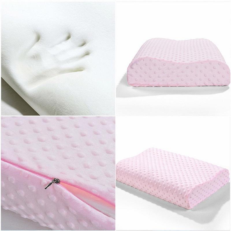 Memory Foam Μαξιλάρι Ορθοπεδικό Μαξιλάρι Κλινοσκεπάσματα Μαξιλάρι λαιμού Fiber Μαξιλάρια αργής ανάκαμψης Μασάζ για την ανακούφιση από τον πόνο στην υγεία του τραχήλου της μήτρας