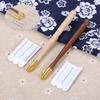 4pcs/kit 110mm French Embroidery Needle Tambour Crochet Hook Wood Handle 3 Needles S Couture Luneville Glitter Bead Too Giftl