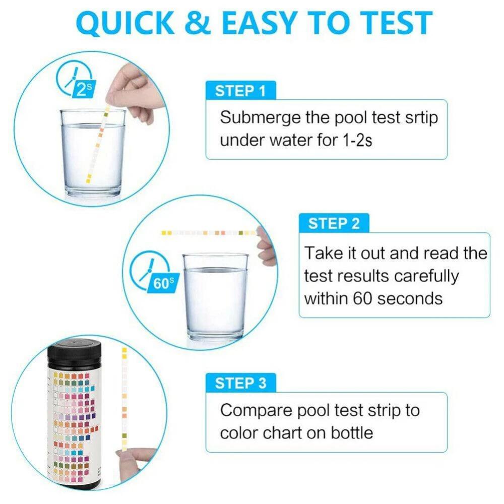 16 In 1 Home Water Quality Test Multifunctional Premium-Drinking Water Test Kits  Nitrite