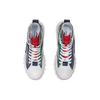Li Ning Textile, TPU Cushioning Slip Resistant Abrasion Resistant High top Casual Shoes Women's Blue AGCP388-16