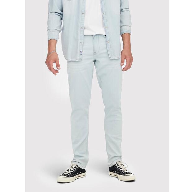 

Джинсы Only & Sons Loom 22021417 голубой Slim Fit 29/34