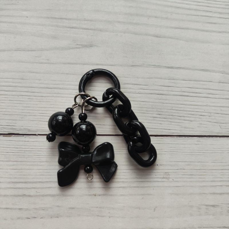 Cute Butterfly Tassel Beaded Keychain & Phone Charm