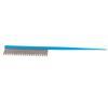 Dog Comb Pet Hair Comb with Long and Short Stainless Steel Teeth for Removing Tangles and KnotsBlue
