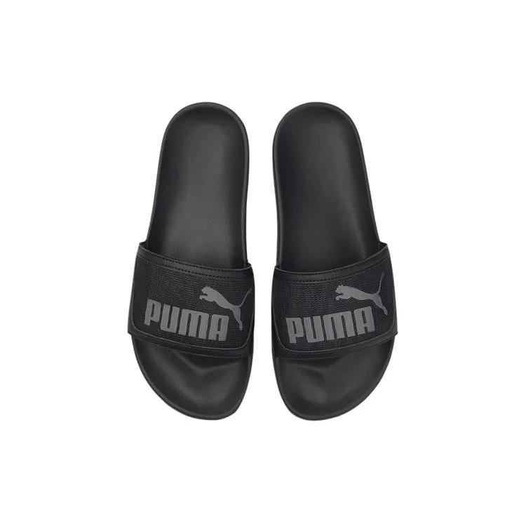PUMA Leadcat Ftr Mono Slippers Black (Unisex) Slide Slippers 375101 01