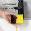 Absorbent Magic Sponge & Scouring Pad Set for Kitchen Cleaning