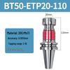 BT-GT/ETP Telescopic Tool Holder for Elastic Tapping, Compatible with BT30/40/50 Machining Centers