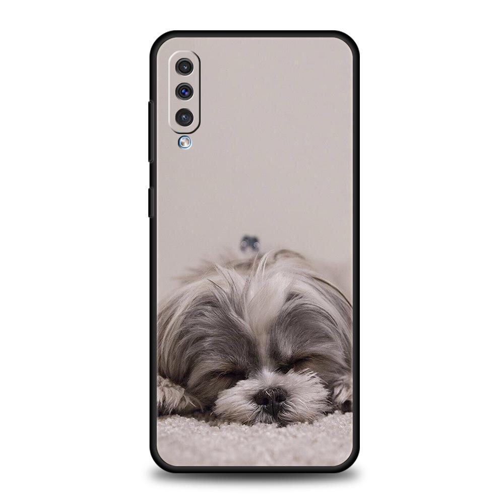 Etui Na Telefon Dla Samsung A56 A36 A26 A24 A12 A14 A16 A50 A70 A20E A22 A40 A34 A54 A42 A52 5G A04s A06 Pokrowiec Shih Tzu Urocze Zwierzę