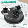 58980-B2050 Rear Hub Bearing ABS Speed Sensor Compatible With Kia Soul 2014- And Soul EV 2015- (58980B2050 Black)