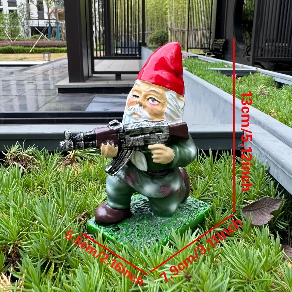 3 Pieces of Dwarf Tree Face Decoration Outdoor Courtyard, Dwarf Statue, Outdoor Fairy Garden Resin Crafts, Flower Pot Landscape