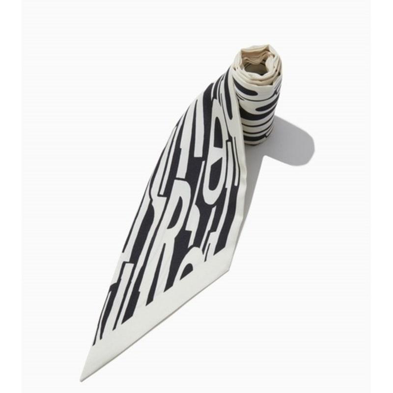 ROUGE & LOUNGE Bolo Silk Twilly Scarf (ivory)_RA2F3AMF002WIV