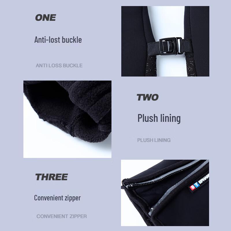 Ma Hu Tun Winter Touchscreen Warm Gloves