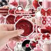 50-100 PCS Valentine's Day Graffiti Stickers Waterproof Romantic Decals for Water Bottle Phone Envelope Scrapbook Gift