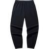 Anta Casual Simple Solid Color Tapered Knit Sports Pants Women Bottoms Black 162528303-1