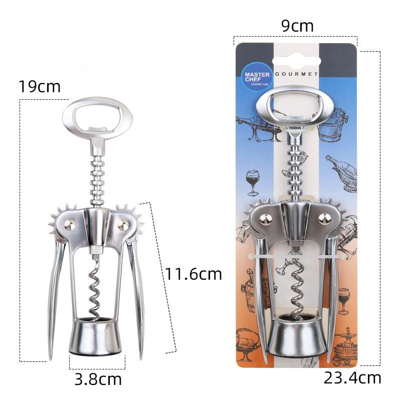 Vinöppnare Ölöppnare Skruvmejsel Multifunktionellt Vinöppningsverktyg för Hemmabruk