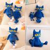 Children Book Picture Pete The Cat Plush Cute Blue Cat Comfort Doll Gift Holiday