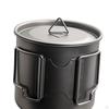 Titanium Camping Pot Set for Backpacking Excursions