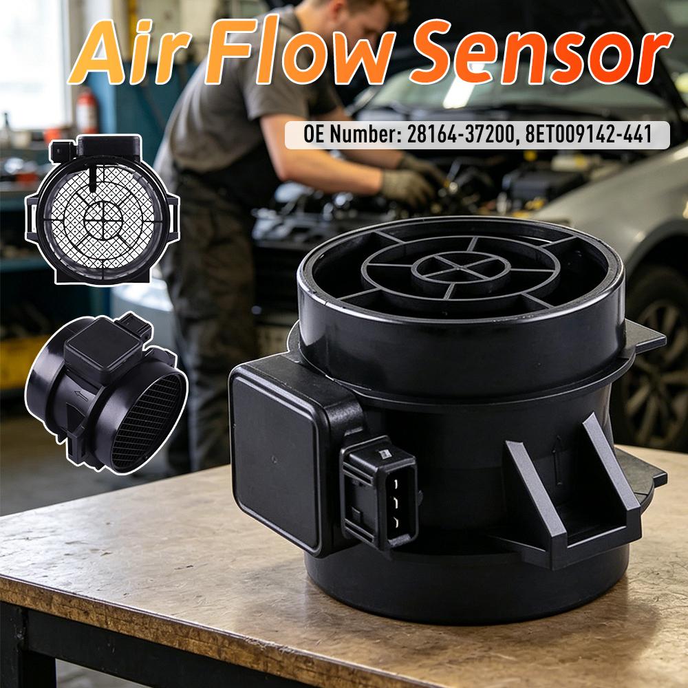 For Hyun-dai Kia Air Flow Sensor OE 8ET009142-441 28164-37200 Mass Air Flow Sensor 3 Pin Connector for Automobiles Accessories