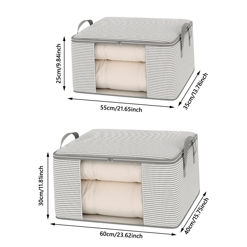 Large Capacity Quilt Storage Bag Moisture-Proof Foldable Packing Bag  for Moving and Packing