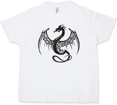 CELTIC DRAGON I Kids Boys T-Shirt Celts Cross Religion Culture Sign Symbol