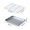 Pan Cookie with Wire Rack Heavy Duty Bakeware Bread Pans Cooling Oven Tray for Hotels