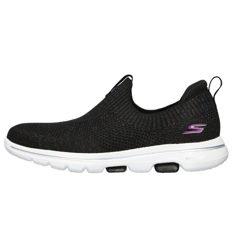 (WMNS) Skechers Gowalk 5 Lazy Shoes Black Women s 124030-BKMT EU 35