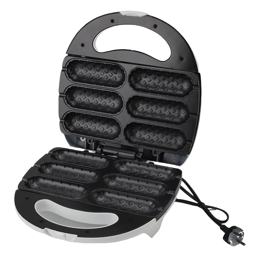 Hot Dog Maker Non Stick Breakfast Sausage Grill Cooker Machine 750W Sausage Roll Maker for Home