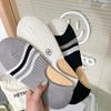 Invisible Socks Men'S Combed Cotton Does Not Absorb Sweat, And Low-Top Boat Socks Men'S Black, White And Gray Versatile Light-Mouth Socks Cover