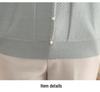 2024 Women's Stylish Knit Base Layer Top for Middle-aged and Elderly Moms - Versatile Spring/Autumn Sweater