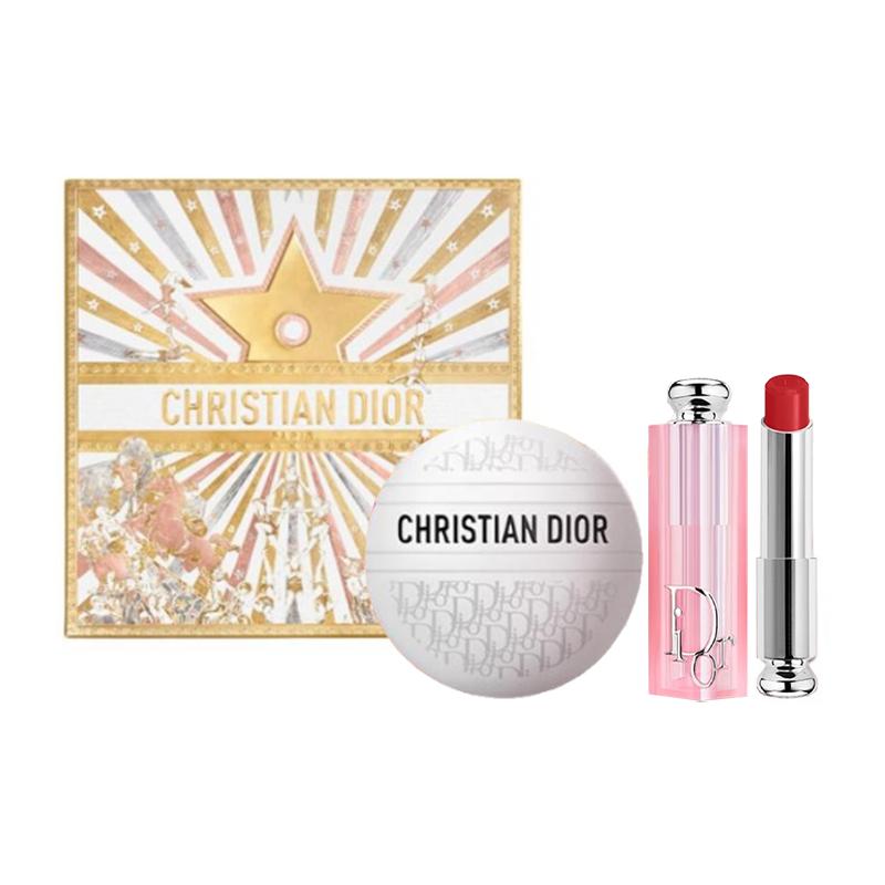DIOR Accessory Hand Cream + Enchanting Lip Balm #031 белый