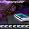 Hub USB tipo C 4 in 1 Caricatore wireless da 15 W Indicatore LED multiporta QC3.0 di ricarica rapida per iPhone iWatch Auricolare Telefono Android