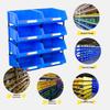 Angled Entry Heavy-Duty Plastic Storage and Organizer Box for Components and Hardware