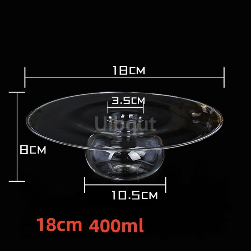 Innovatives UFO Trockeneisglas Kreatives Geschirr Tischgeschirr Schüssel Luxushotel Geschirr Salatschüsseln Molekulare Speisen Gerichte Künstlerisches Gericht
