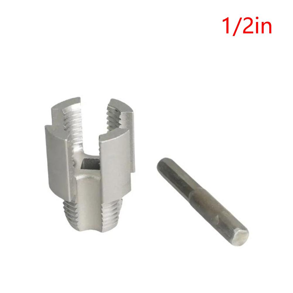 Pipe Threading Tool Integrated Internal & External Pipe Threading Tool PVC Pipe Thread Cutting Tool Water Pipe Opener Tap (as the picture,4 Points)