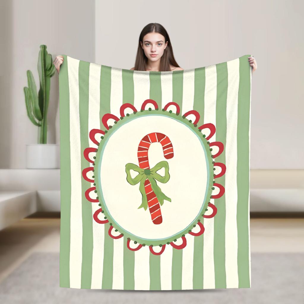 Warm Soft BlanketsStudents Picnic New Year Plaid & Pattern Throw Blanket Flannel Bedspread For Living Room Funny Sofa Bed Cover