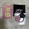 [USED] BLACKPINK Rosé trading card stand, key ring, mini clip, hair tie