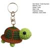 Schildkröten Schlüsselanhänger Anhänger Gestrickt Gute Details Realistisch Weich Edelstahl Exquisit Manuell Taschenanhänger Aufbewahrung Schlüsselanhänger Schildkröte Schlüsselring