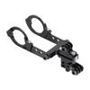 Bar Mount Type 19 Head Parts T15 for GoPro HERO Series Cameras and Lights Handlebar Clamps with a Allows for Stepless Adjustment Without Loosening the