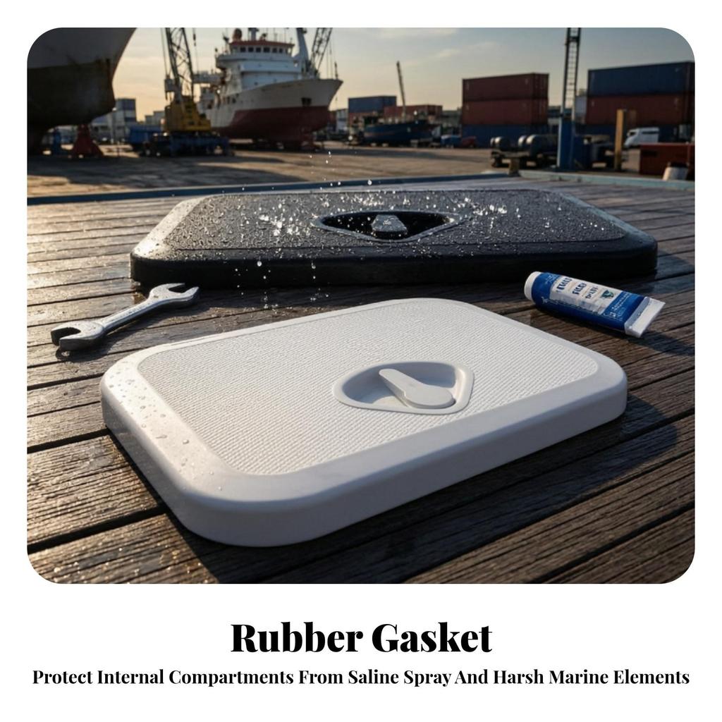 Marine Deck Hatch Cover Heavy-Duty Hardware Non-Slip for Yachts