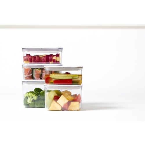 Takeya Chemical Industries TAKEYA FreshLok Container M 1000ml FRESH LOK White Stackable