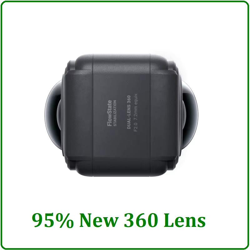 Insta360 ONE RS / R Core Lens 4K Boost Lens 360 1-Inch Wide Angle Lenses Repair Spare Parts For Insta 360 Accessories