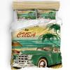 Brown Arabian Flowers Retro Duvet Cover Bed Bedding Set Home Textile Quilt Cover Pillowcases Bedroom Double Bedding Set No Sheet