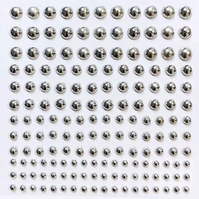 180 ks nálepek na nos, rty, břicho, obočí bez propíchnutí, jednorázové šperky na piercing, knoflíky na náušnice bez propíchnutí